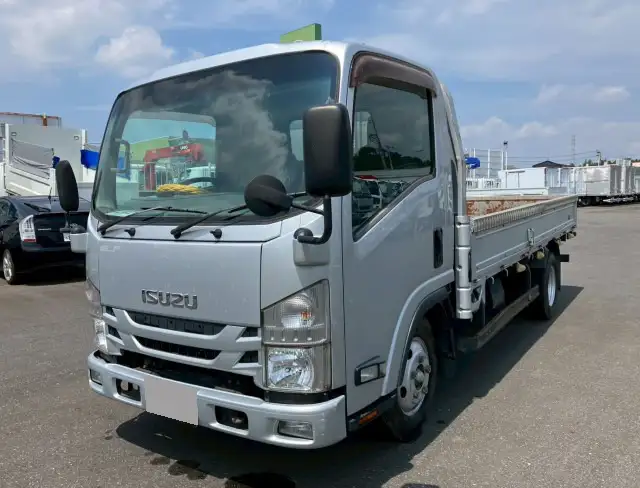 いすゞ エルフ 小型 平ボディ 床鉄板 TRG-NMR85AR の中古トラック【車両No.196167】