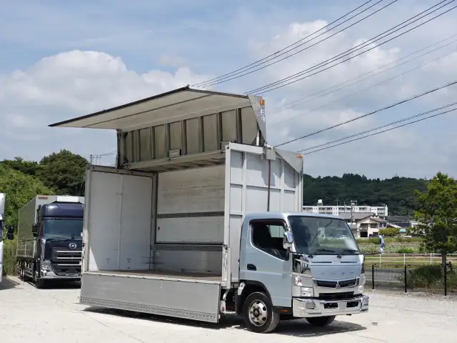 三菱 キャンター 小型 ウイング TPG-FEB90 H29 の中古トラック【車両No.196152】