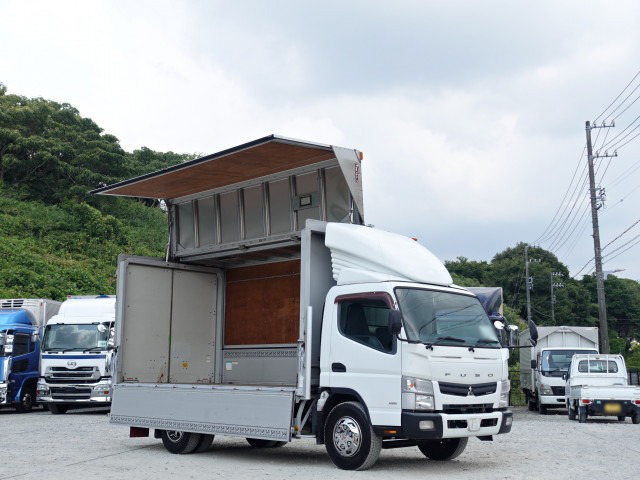 三菱 キャンター 小型 ウイング TKG-FEB80 H27 の中古トラック【車両No.193015】
