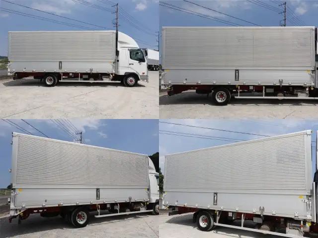 三菱 ファイター 中型/増トン ウイング ベッド TKG-FK61Fの中古トラック画像3