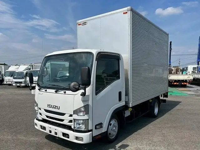 いすゞ エルフ 小型 アルミバン パワーゲート TRG-NLR85ANの中古トラック画像1