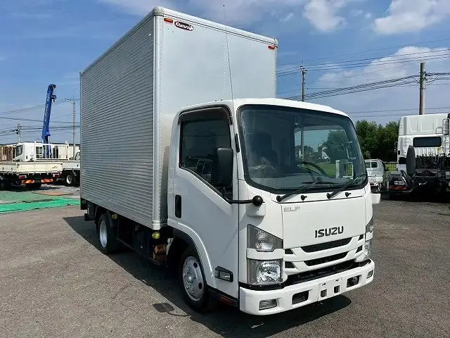 いすゞ エルフ 小型 アルミバン パワーゲート TRG-NLR85ANの中古トラック画像2