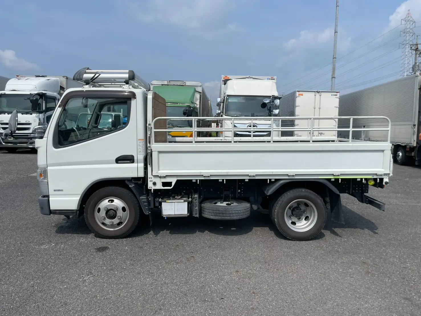 三菱 キャンター 小型 平ボディ TPG-FBA50 H30の中古トラック画像5