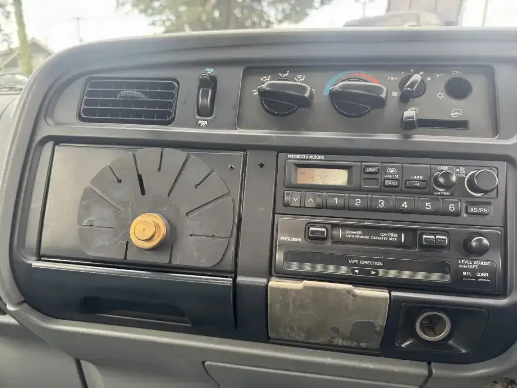 三菱 キャンター 小型 クレーン付 床鉄板 4段の中古トラック画像10