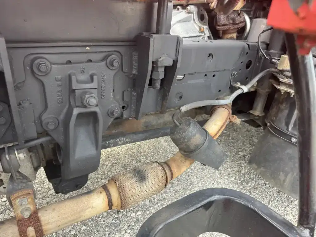 三菱 キャンター 小型 クレーン付 床鉄板 4段の中古トラック画像13