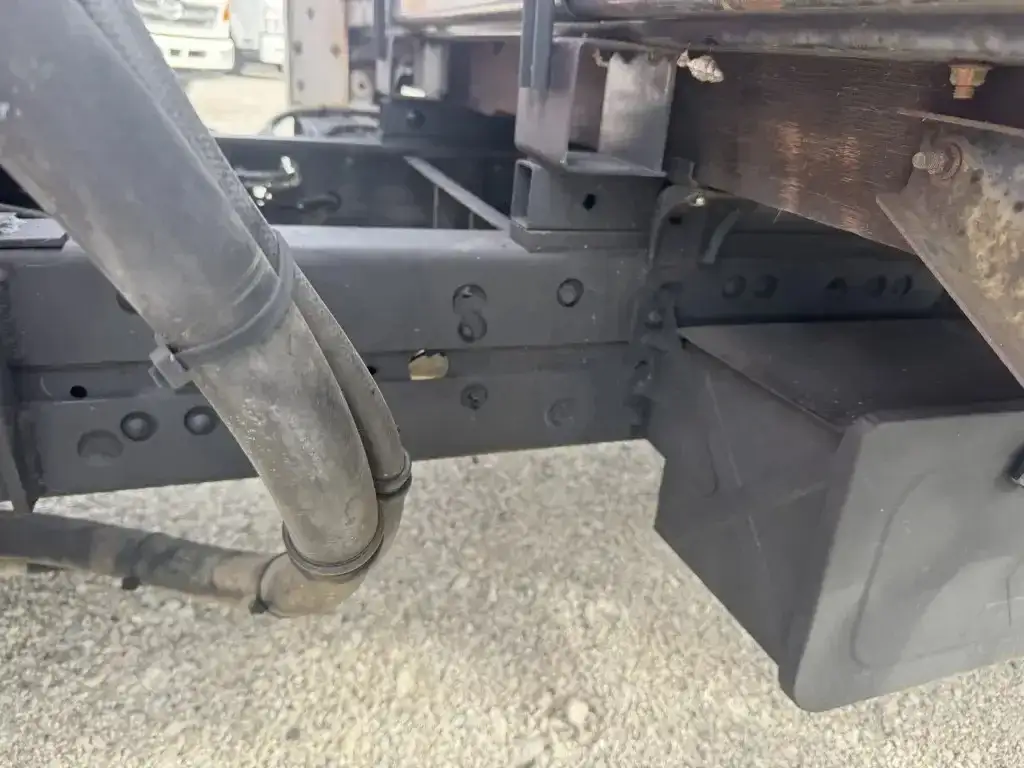 三菱 キャンター 小型 クレーン付 床鉄板 4段の中古トラック画像16