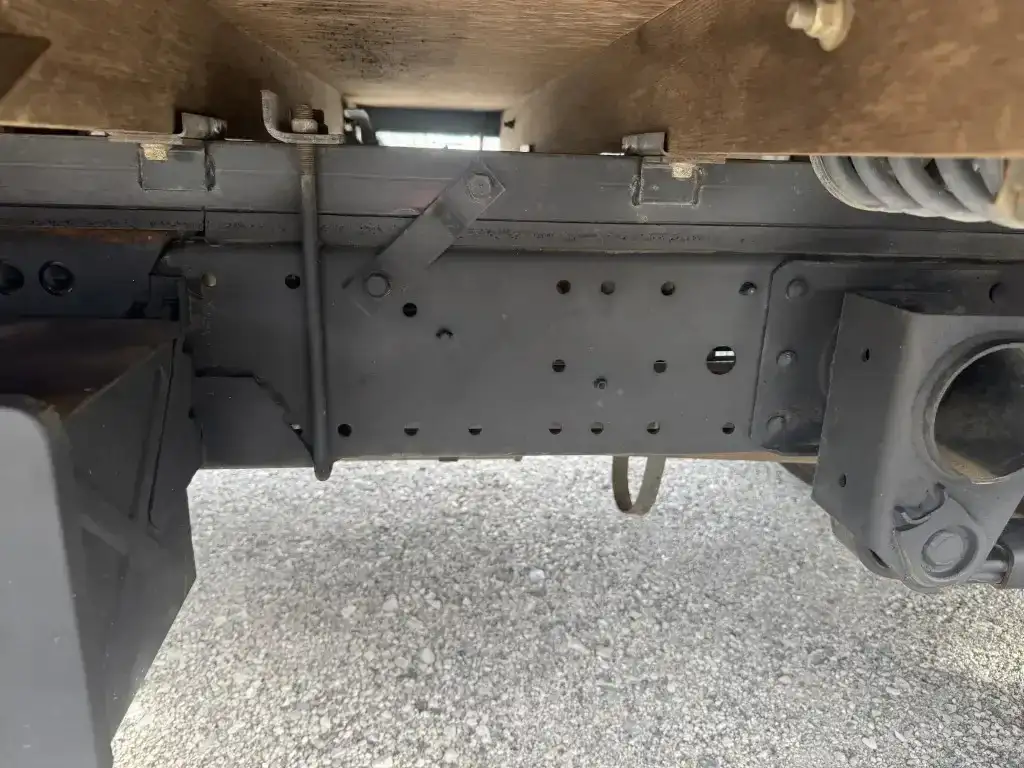 三菱 キャンター 小型 クレーン付 床鉄板 4段の中古トラック画像像17