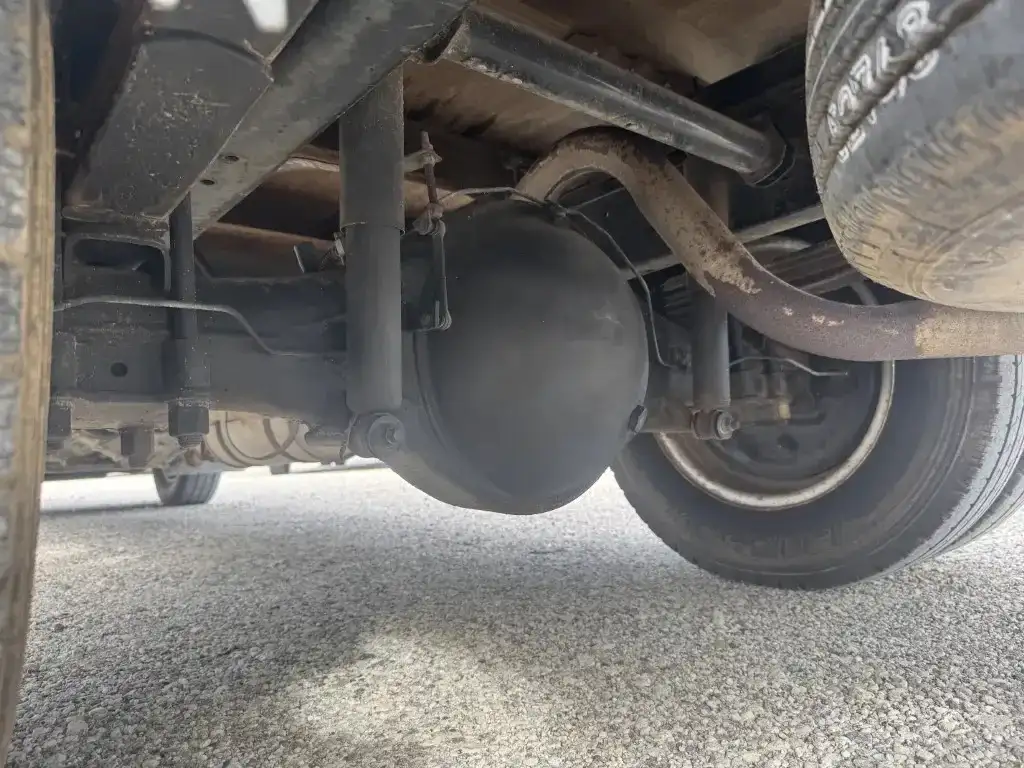 三菱 キャンター 小型 クレーン付 床鉄板 4段の中古トラック画像18