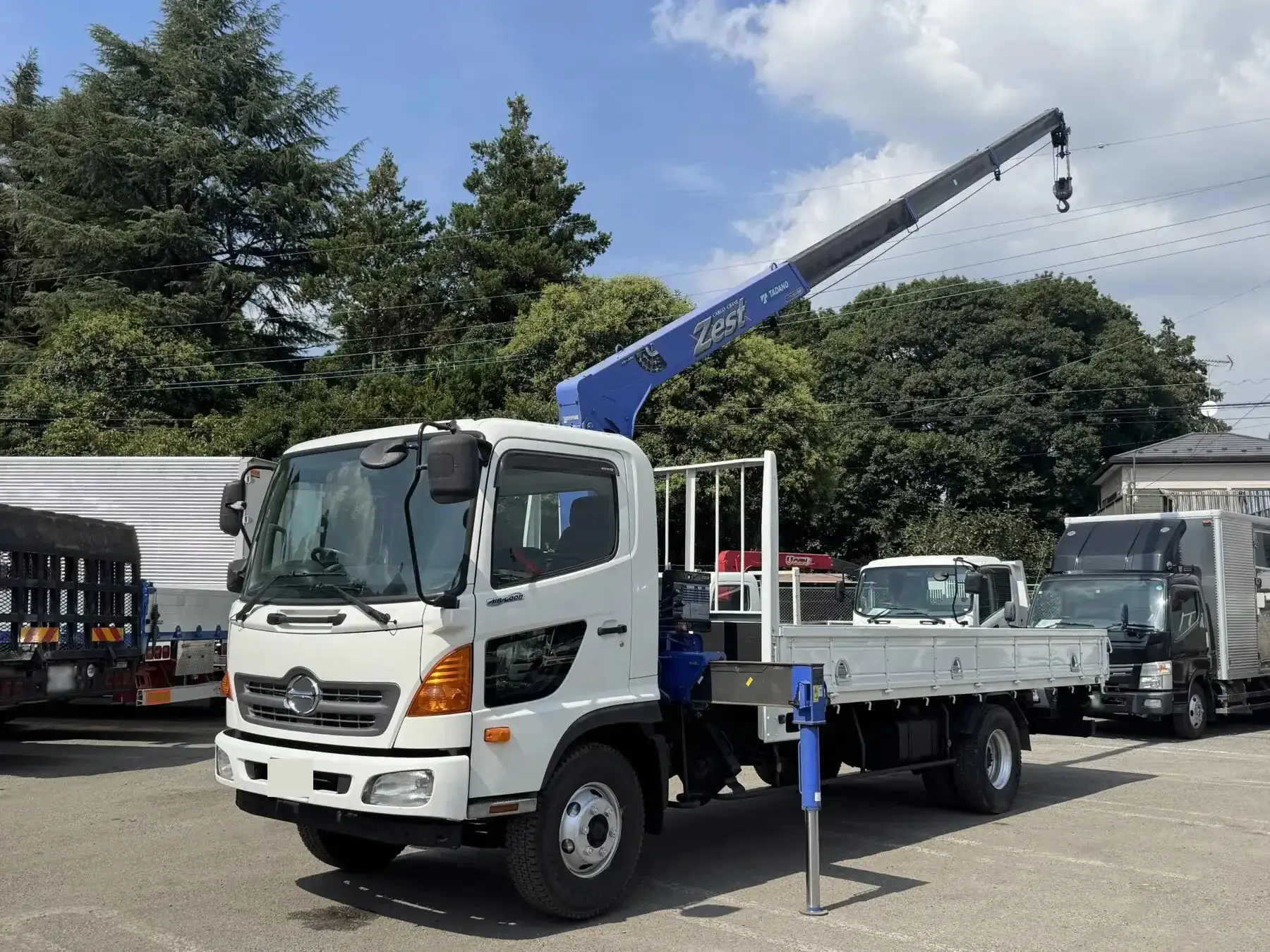 日野 レンジャー 中型/増トン クレーン付 4段 ラジコンの中古トラック画像1