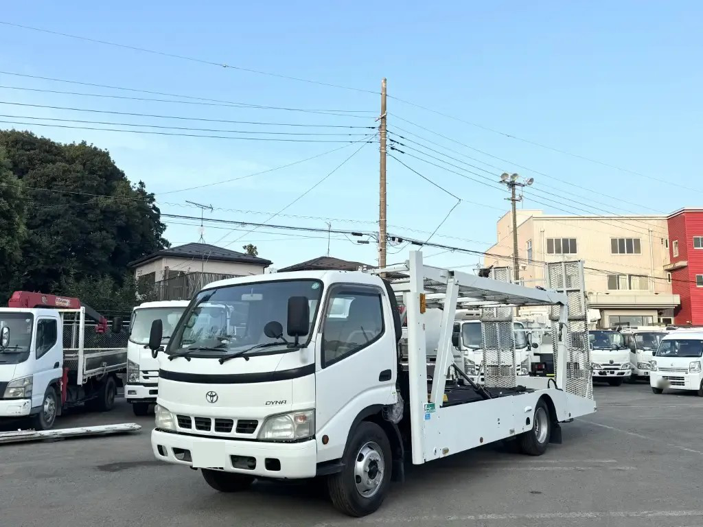 いすゞ エルフ 小型 車両重機運搬 4段クレーン ラジコン の中古トラック【車両No.177601】