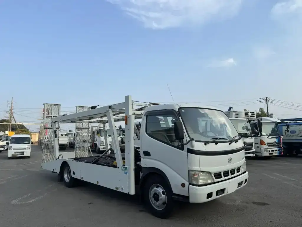 トヨタ ダイナ 小型 車両重機運搬 ウインチ PB-XZU423の中古トラック画像2