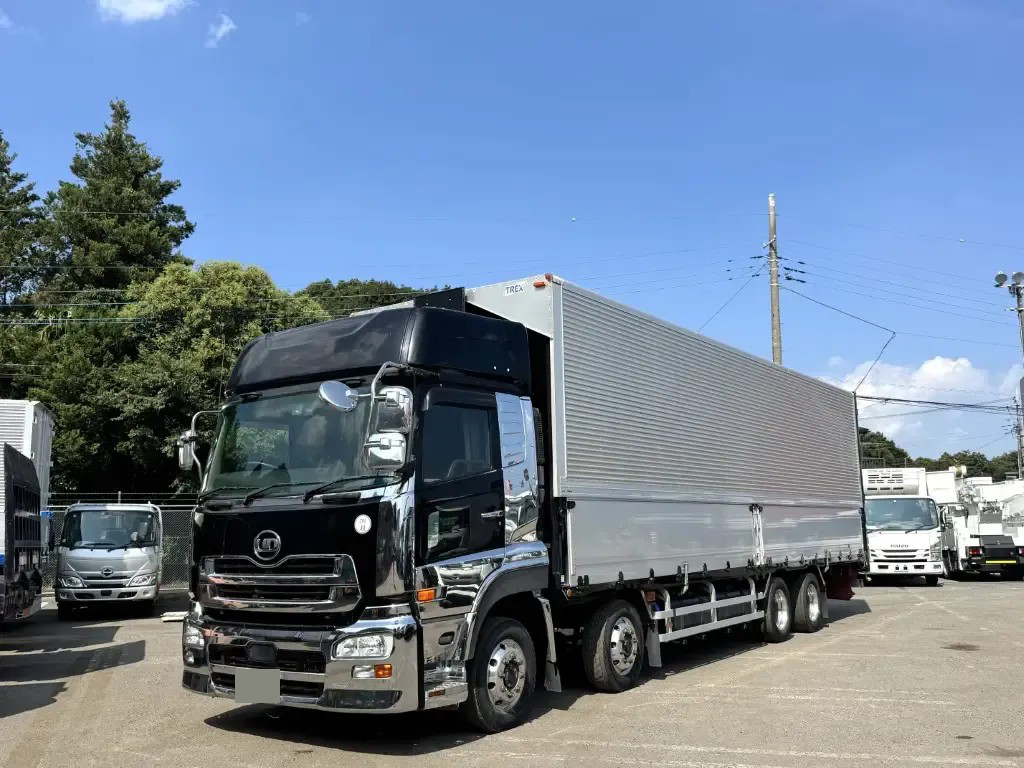 三菱 スーパーグレート 大型 ウイング センターローラー 2PG-FS74HZ の中古トラック【車両No.196014】