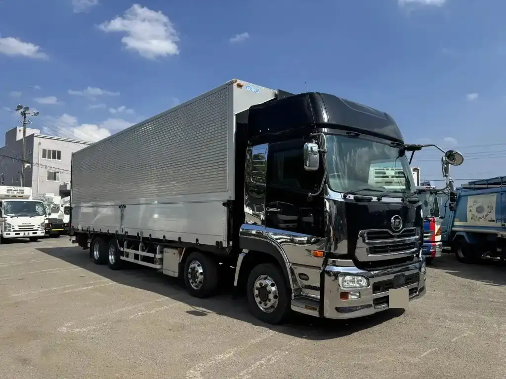 日産UD クオン 大型 ウイング ハイルーフ エアサスの中古トラック画像2