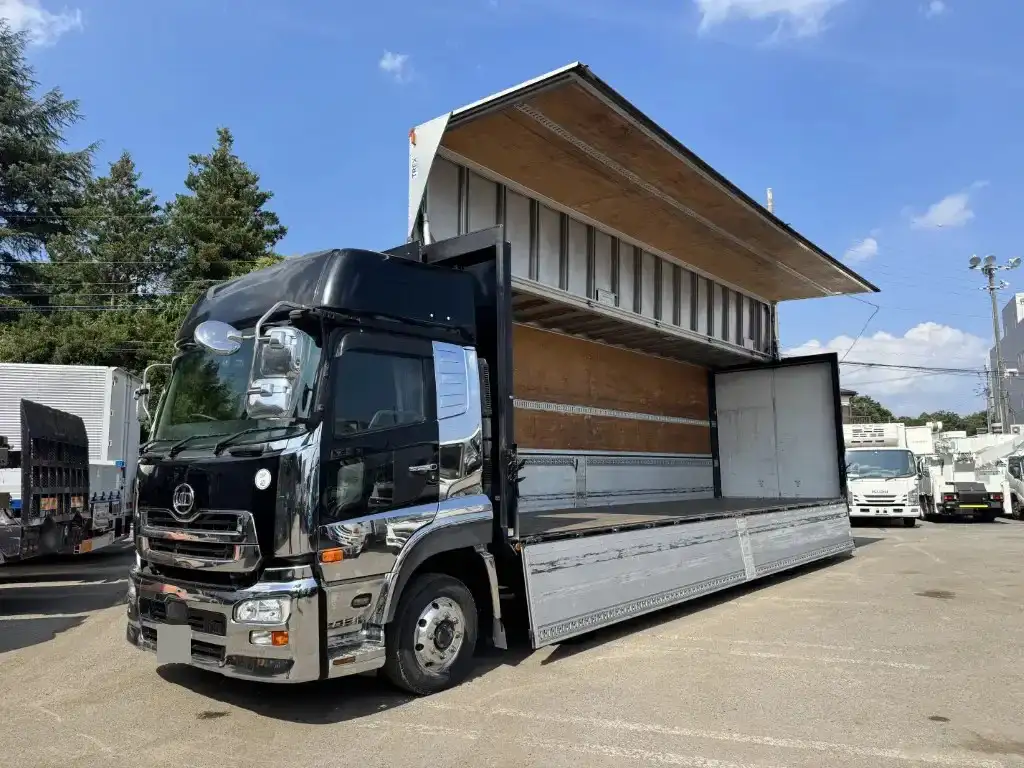 日産UD クオン 大型 ウイング ハイルーフ エアサスの中古トラック画像5