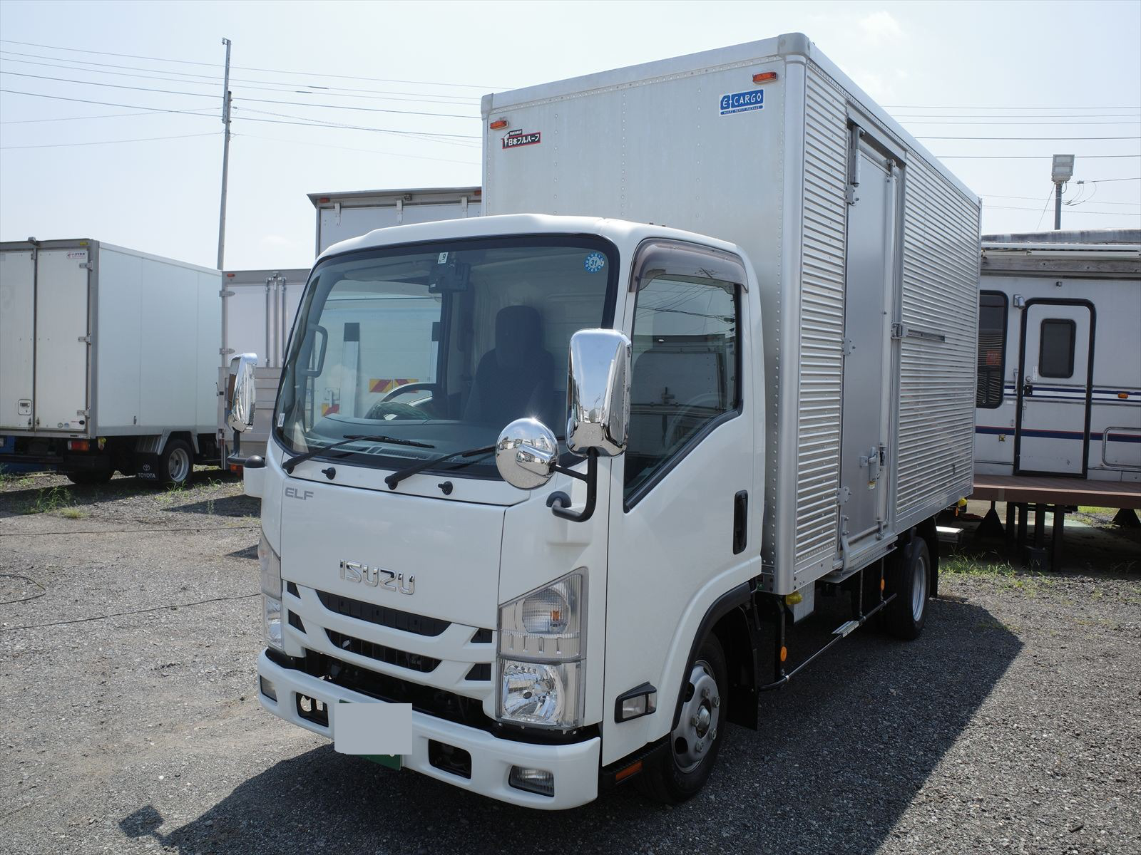 いすゞ エルフ 小型 アルミバン TRG-NLR85AN H31/R1 の中古トラック【車両No.196011】