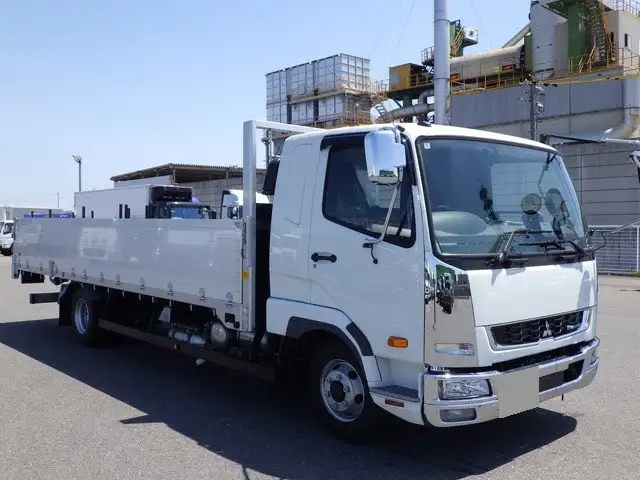三菱 ファイター 中型/増トン 平ボディ アルミブロック エアサスの中古トラック画像2