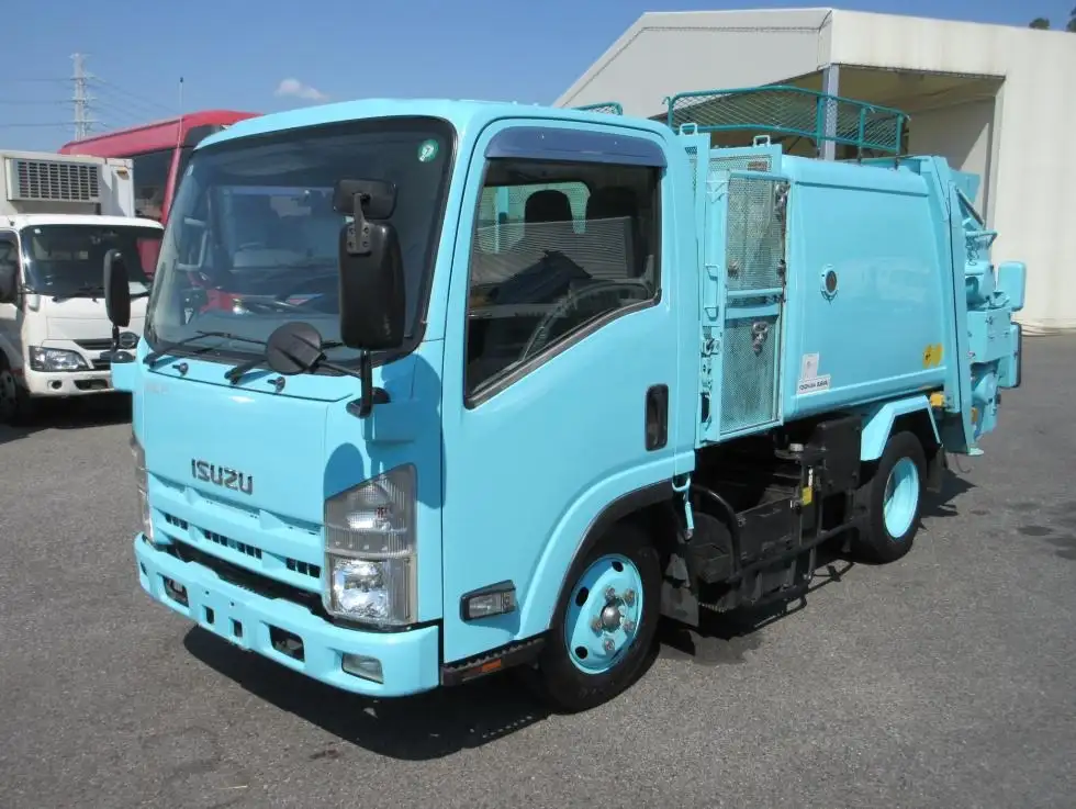 いすゞ エルフ 小型 パッカー車 巻き込み式 回転ダンプ式 の中古トラック【車両No.196204】