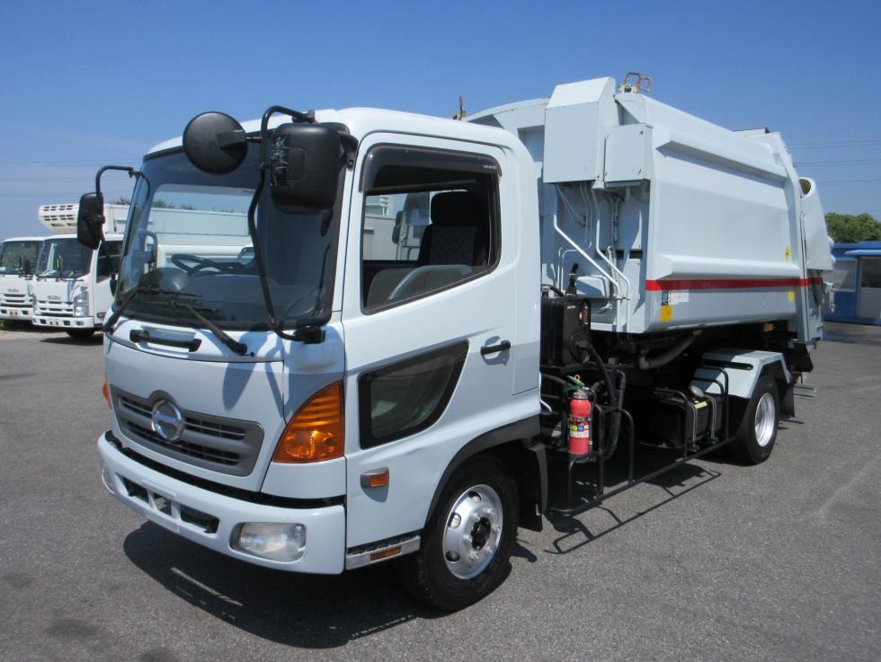 三菱 ファイター 中型/増トン アームロール ツインホイスト ベッド の中古トラック【車両No.188893】