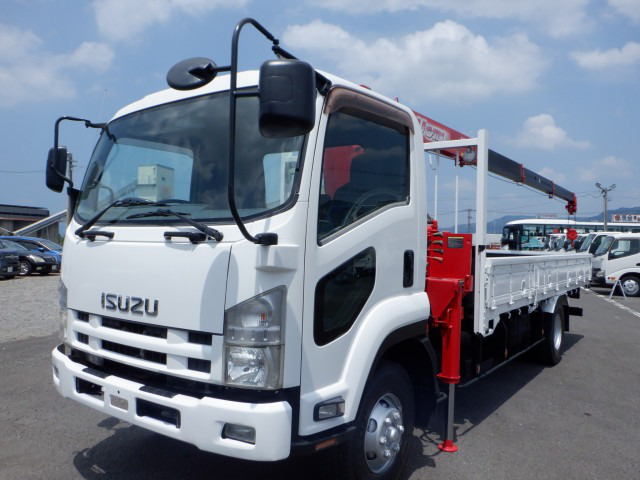 三菱 ファイター 中型/増トン クレーン付 アルミブロック 5段 の中古トラック【車両No.184435】