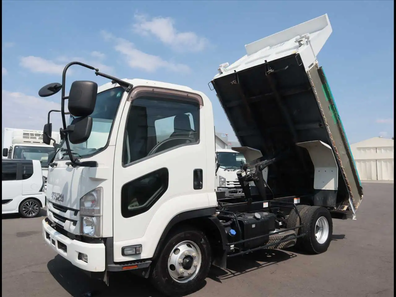 いすゞ フォワード 中型/増トン ダンプ Lゲート コボレーンの中古トラック画像1