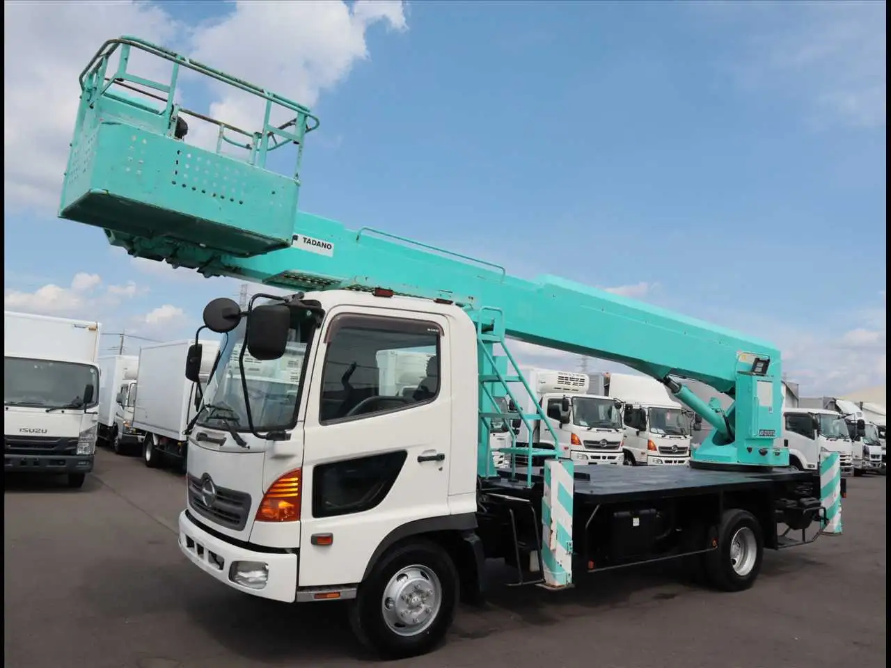 日野 レンジャー 中型/増トン 高所・建柱車 高所作業車 BDG-FC6JGWA の中古トラック【車両No.196182】