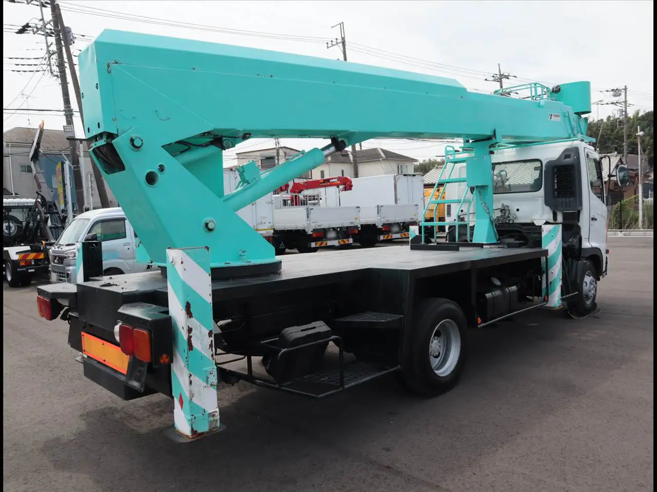 日野 レンジャー 中型/増トン 高所・建柱車 高所作業車 BDG-FC6JGWAの中古トラック画像3