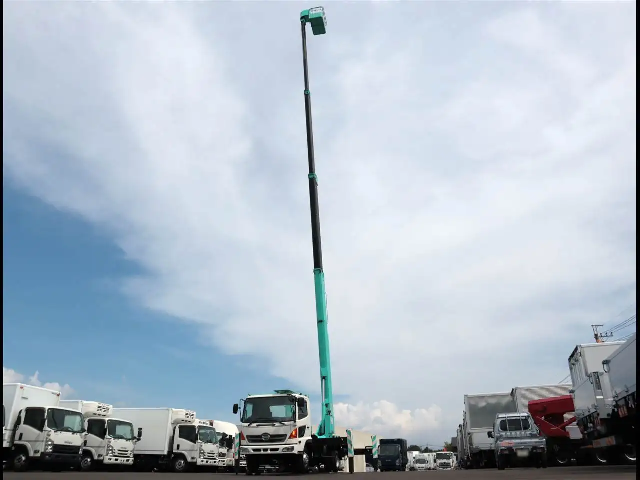 日野 レンジャー 中型/増トン 高所・建柱車 高所作業車 BDG-FC6JGWAの中古トラック画像5