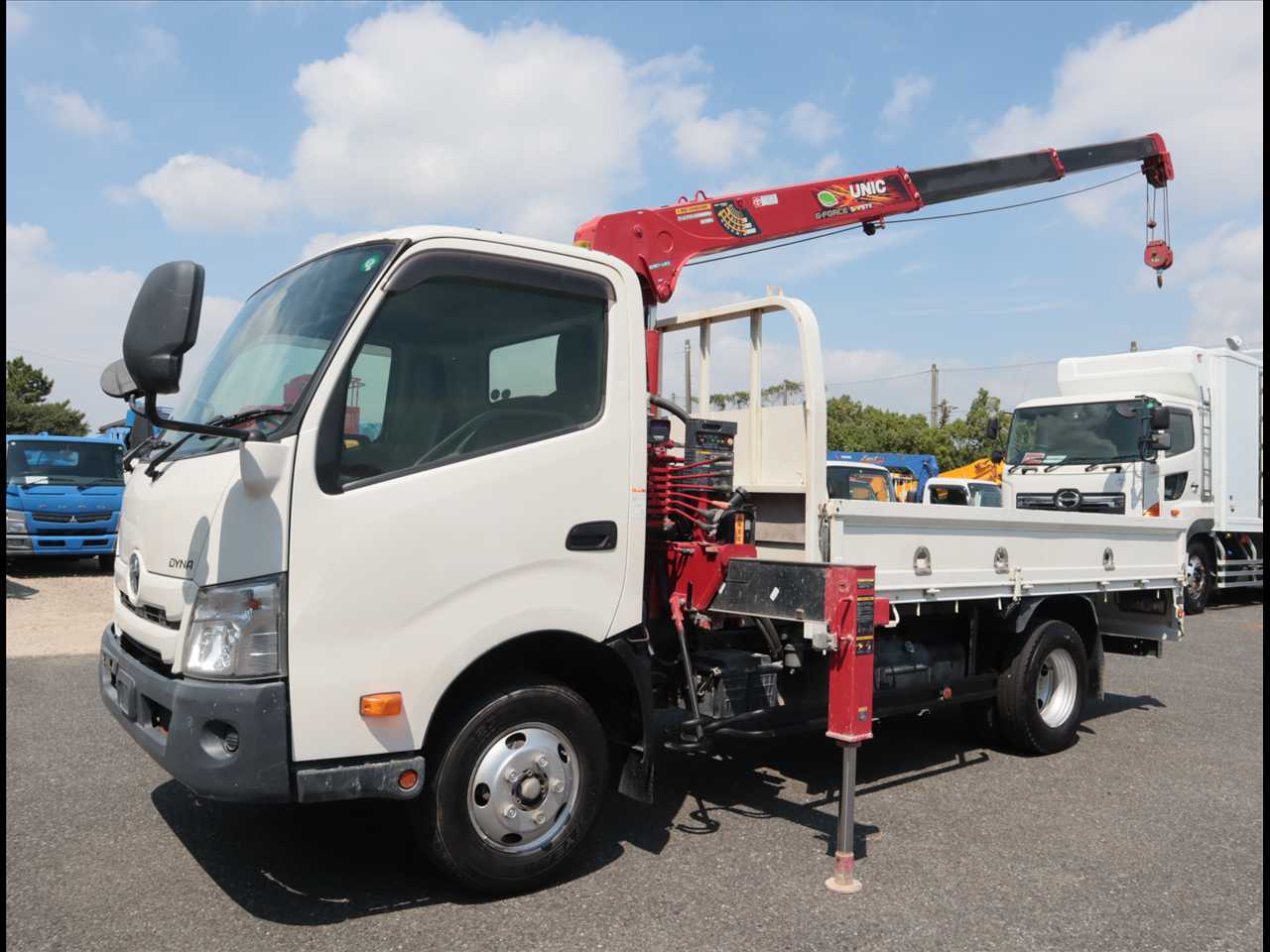 トヨタ ダイナ 小型 クレーン付 ワイドロング