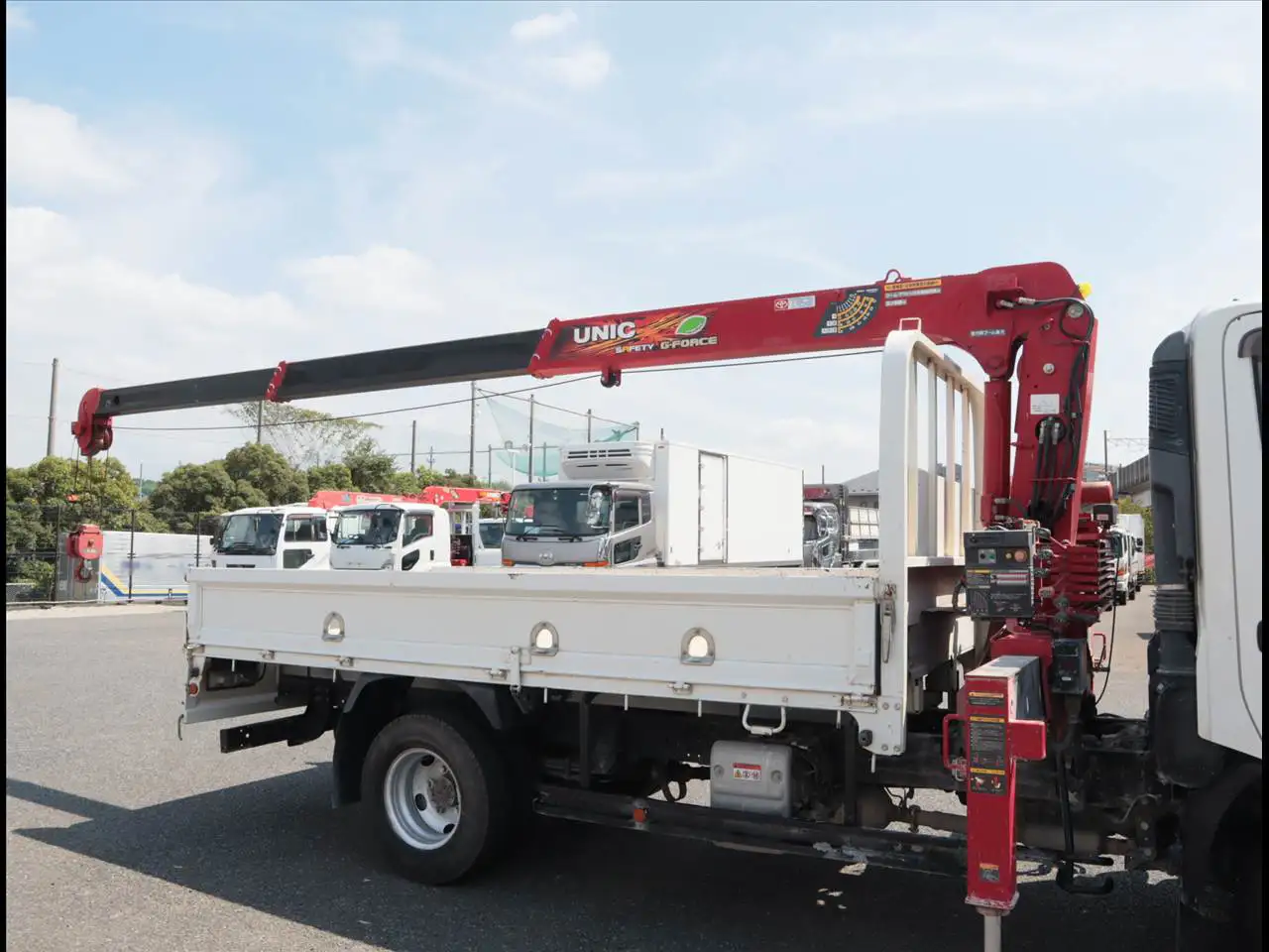 トヨタ ダイナ 小型 クレーン付 床鉄板 3段の中古トラック画像5