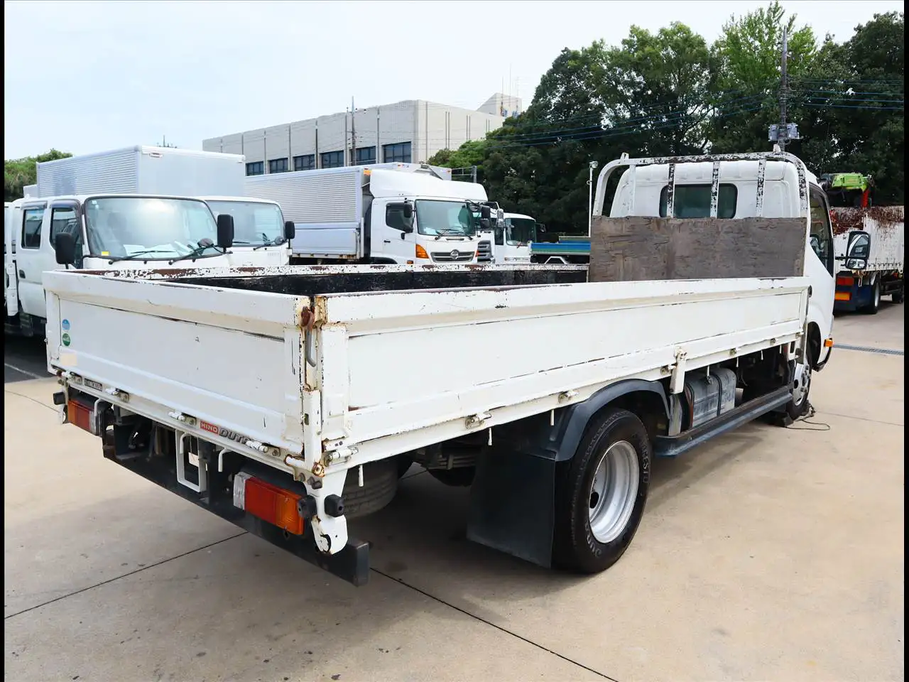 日野 デュトロ 小型 平ボディ TKG-XZU655M H30の中古トラック画像3