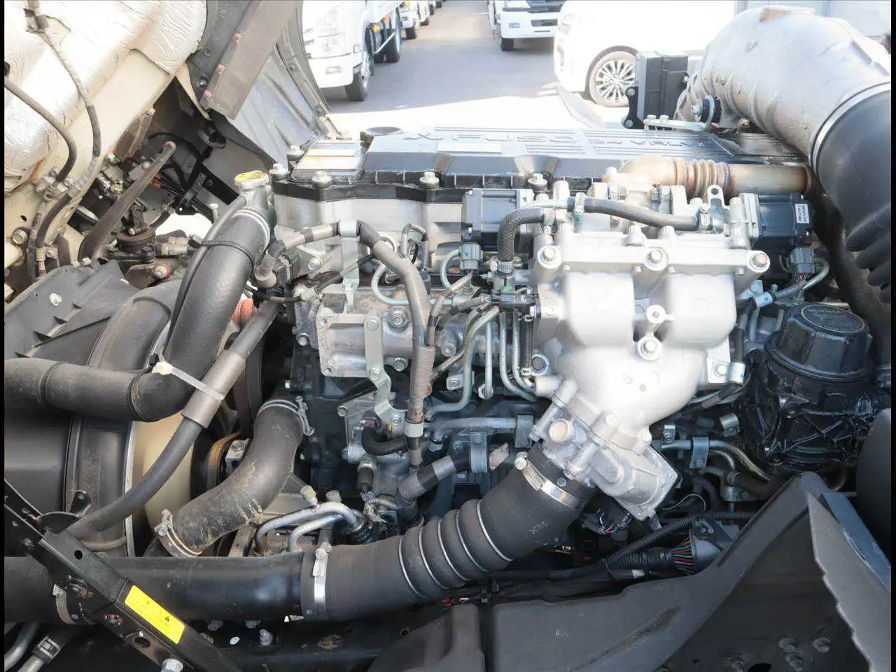 三菱 ファイター 中型/増トン ウイング 床鉄板 2KG-FK71Fの中古トラック画像19