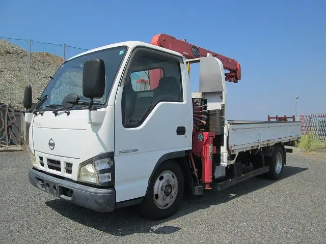 日産 アトラス 小型 クレーン付 床鉄板 3段 の中古トラック【車両No.196166】