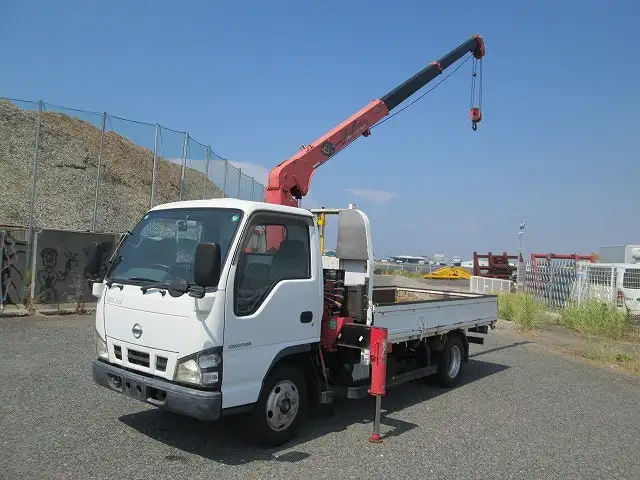 日産 アトラス 小型 クレーン付 床鉄板 3段の中古トラック画像4
