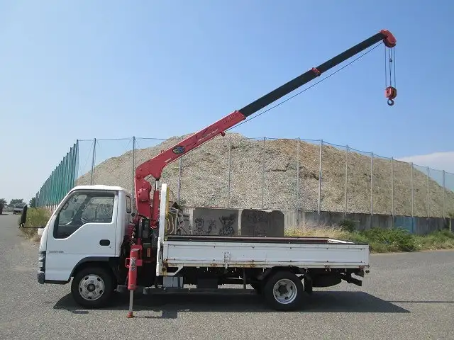 日産 アトラス 小型 クレーン付 床鉄板 3段の中古トラック画像5