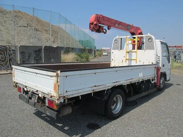 日産 アトラス 小型 クレーン付 床鉄板 3段の中古トラック画像2