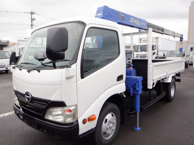 日産 アトラス 小型 クレーン付 床鉄板 3段 の中古トラック【車両No.196166】