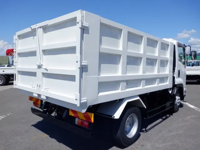 いすゞ フォワード 中型/増トン ダンプ 土砂禁 ステンレス張りの中古トラック画像2