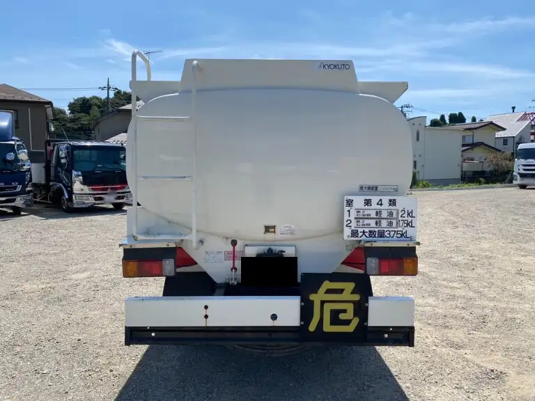 日野 デュトロ 小型 タンク車 ローリー TKG-XZU675Mの中古トラック画像5