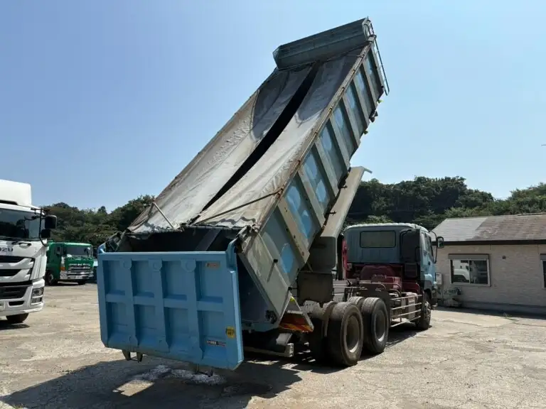 いすゞ ギガ 大型 ダンプ 土砂禁 天蓋付きの中古トラック画像7