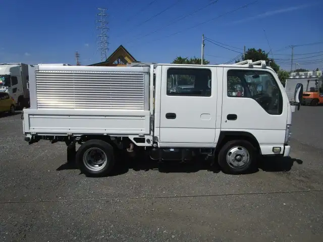 いすゞ エルフ 小型 平ボディ Wキャブ TKG-NJR85Aの中古トラック画像4
