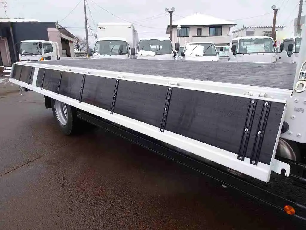 三菱 ファイター 中型/増トン 車両重機運搬 4段クレーン ラジコンの中古トラック画像8