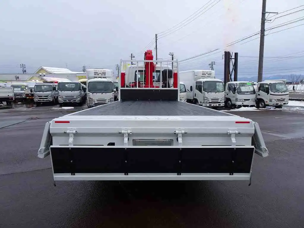 三菱 ファイター 中型/増トン 車両重機運搬 4段クレーン ラジコンの中古トラック画像6