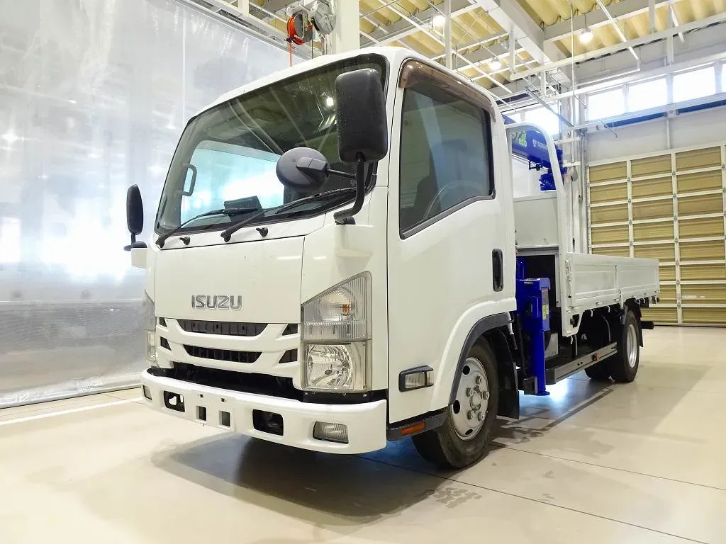 いすゞ エルフ 小型 クレーン付 標準ロング