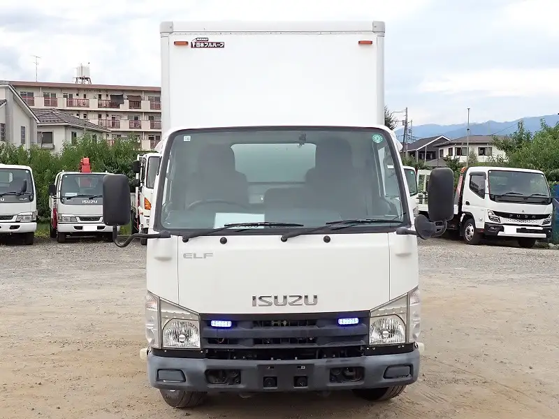 いすゞ エルフ 小型 アルミバン TKG-NHS85AN H24の中古トラック画像2