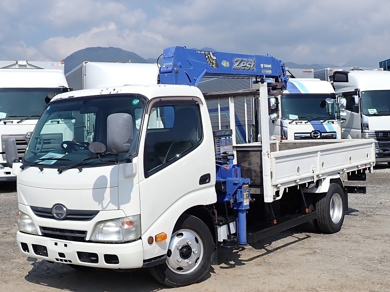 日野 デュトロ 小型 クレーン付 標準ロング
