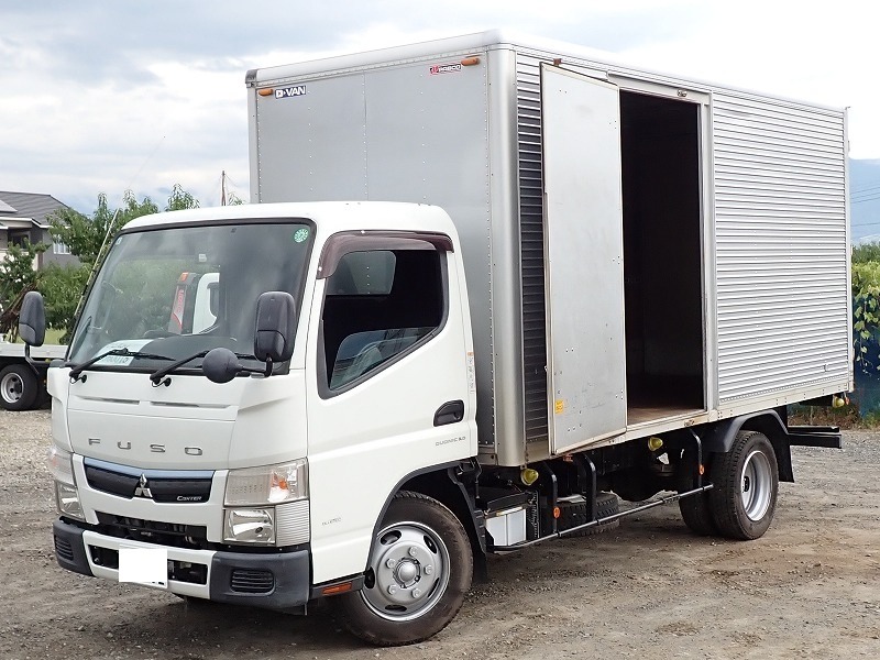 三菱 キャンター 小型 アルミバン 標準ロング