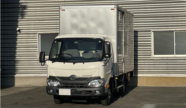 トヨタ トヨエース 小型 アルミバン セミロング