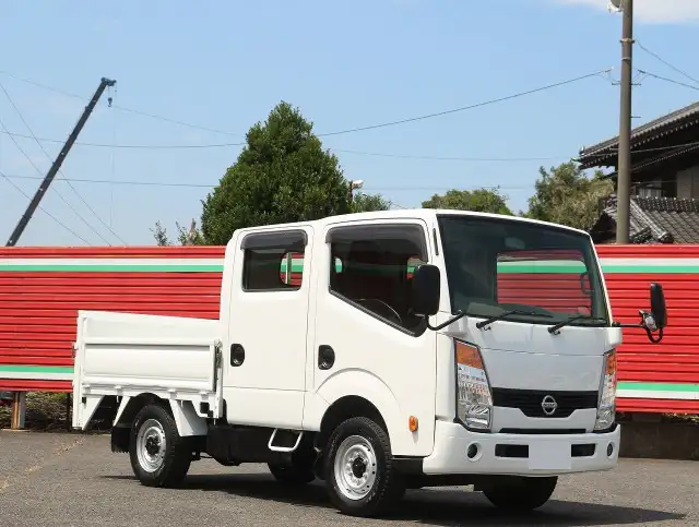 日産 アトラス 小型 平ボディ Wキャブ パワーゲートの中古トラック画像2