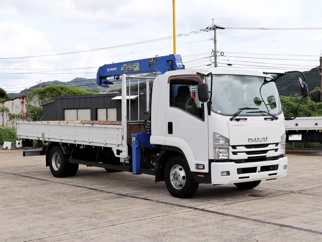 いすゞ フォワード 中型/増トン クレーン付 4段 ラジコンの中古トラック画像4