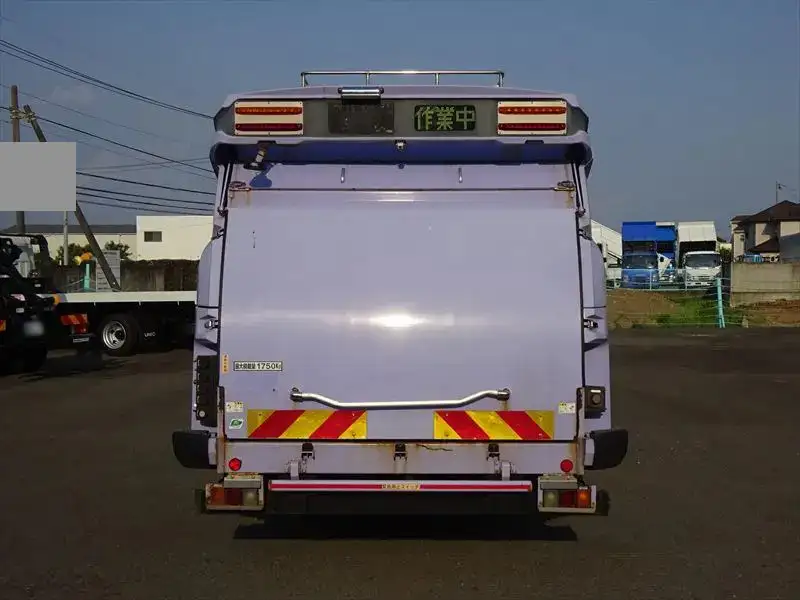 三菱 ファイター 中型/増トン パッカー車 巻き込み式 回転ダンプ式の中古トラック画像4